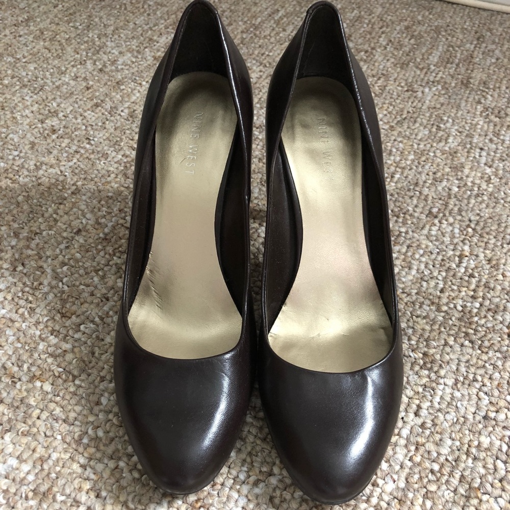Nine West Pumps - Chocolate Brown - size 7